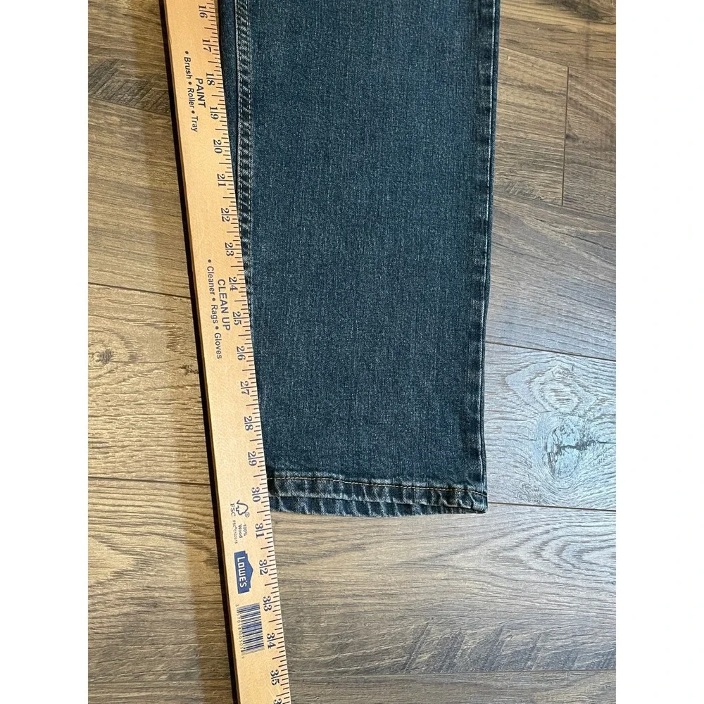 Wrangler Regular Fit Dark Wash Straight Leg Jeans Mens 40x30 Blue 10MGW25RI